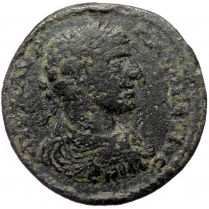 Lydia, Sardeis, Caracalla (211-217), AE (Bronze, 24,9 mm, 5,90 g). Obv: AYT M AVP - ANTΩNEINOC, laureate, and draped bus