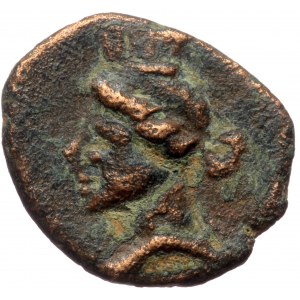 LYDIA. Bagis. Pseudo-autonomous issue (Bronze 2,33g 15mm) 3rd century