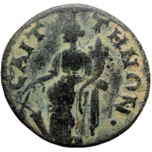 Lydia, Saitta, Philipp II as caesar (247-249), AE (Bronze, 23,5 mm, 5,94 g). Obv: M TOV ANT••ΦIΛIППOC•K• draped bust of
