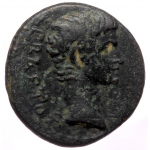 Phrygia, Laodikeia ad Lycum, Augustus (27 BC-AD 14), AE (Bronze, 16,2 mm, 3,74 g).