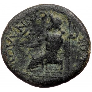 Phrygia, Synnada, Nero (54-68), AE (Bronze, 19,7 mm, 3,92 g), struck under Ti. K. Pison.