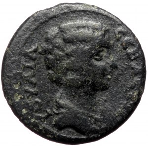 Phrygia, Docimeium, Julia Domna (193-217), AE diassarion (Bronze, 22,8 mm, 6,07 g). Obv: IOYΛIA CЄBACTH, draped bust of