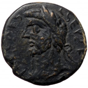 Pisidia, Antiochia, Septimius Severus (193-211), AE (Bronze, 21,6 mm, 6,21 g). Obv: IMP CAES - L SEP P F, laureate, drap