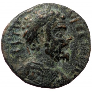 Pisidia, Antiochia, Septimus Severus (193-211), AE (Bronze, 22,1 mm, 4,58 g). Obv: P SEPTI - VI CEV […], laureate head o