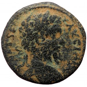 Pisidia, Antiochia, Septimus Severus (193-211), AE (Bronze, 22,5 mm, 4,61 g). Obv: SEPT SE - V AVG IA (?), laureate head