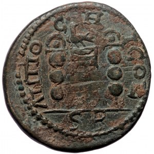 Pisidia, Antiochia, Philip I Arab (244-249), AE (Bronze, 25,6 mm, 8,74 g). Obv: [I]MP M IVL PHILIPPVS A, radiate, cuira