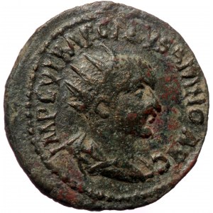 Pisidia, Antiochia, Volusianus (251-253), AE (Bronze, 24,7 mm, 7,72 g). Obv: IMP C V IPM GALVSSIANO AVG, radiate, draped