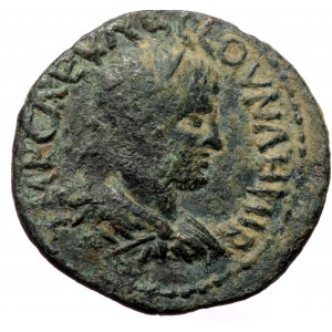 Pisidia, Antiochia, Volusianus (251-253), AE (Bronze, 21,8 mm, 4,13 g). Obv: IMP CAE RASLLOVNAHHI R, radiate, draped and