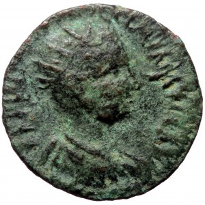 Pisidia, Antiochia, Volusianus (251-253), AE (Bronze, 20,1 mm, 5,17 g). Obv: IMP C[AE RASLL]OVNAHHI R, radiate, draped a