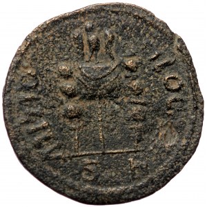 Pisidia, Antiochia, Valerianus (253-260), AE (Bronze, 22,0 mm, 5,07 g). Obv: [I]MP CAE RALLO[VAΛE]PIAN, radiate, draped