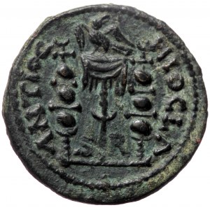 Pisidia, Antiochia, Aemilian (253), AE (Bronze, 22,3 mm, 5,51 g). Obv: IMP C M ACM AEMILLIANO A-VG, radiate, draped and