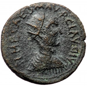 Pisidia, Antiochia, Claudius II Gothicus (268-270), AE (Bronze, 26,2 mm, 9,71 g). Obv: IMP CAES M AVR CLAVDIV, draped, c