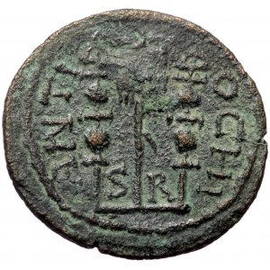 Pisidia, Antiochia, Claudius II Gothicus (268-270), AE (Bronze, 26,2 mm, 9,71 g). Obv: IMP CAES M AVR CLAVDIV, draped, c