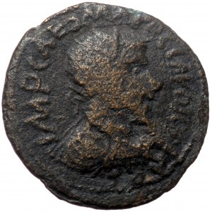 Pisidia, Antiochia, Claudius II Gothicus (268-270), AE (Bronze, 24,6 mm, 8,74 g). Obv: IMP CAES M AVR CLAVDIO P, draped,