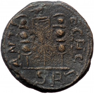 Pisidia, Antiochia, Claudius II Gothicus (268-270), AE (Bronze, 24,6 mm, 8,74 g). Obv: IMP CAES M AVR CLAVDIO P, draped,