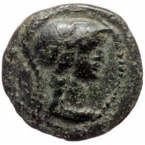 Pamphylia, Side, AE (Bronze, 14,6 mm, 2,26 g), pseudo-autonomous issue, time of Nero or later, mid 1st-mid 2nd century.