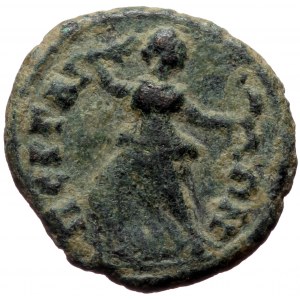 Pamphylia, Perge AE (Bronze 2,72g 16mm) Antoninus Pius (138-161)