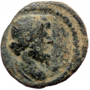 Pamphylia, Attalia, AE hemiassarion (Bronze, 16,5 mm, 2,57 g), pseudo-autonomous issue, middle 2nd to early 3rd century