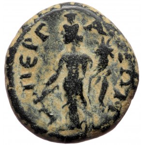 Pamphylia, Perge, Caracalla (198-217), AE hemiassarion (Bronze, 17,9 mm, 6,39 g).