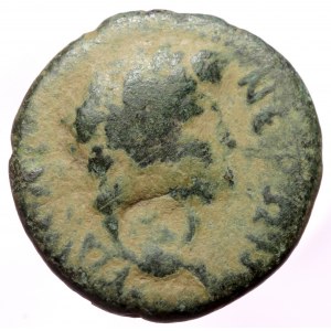 Cilicia, Anazarbus, Nero (54-68), AE hemiassarion (Bronze, 16,4 mm, 3,54 g), CY 86 = 67/8.