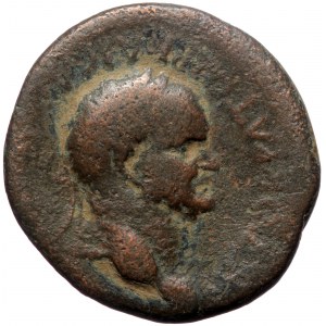 Lycaonia, Iconium, Vespasian (69-79), AE triassarion (Bronze, 27,2 mm, 9,05 g). Obv: AVTOKPATωP KAICAP [OYЄCΠACIANOC],