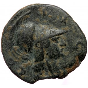 Lycaonia, Iconium, Antoninus Pius (138-161), AE (Bronze, 18,7 mm, 3,01 g). Obv: ANTONI[N - VS AVG NIVS], laureated, drap