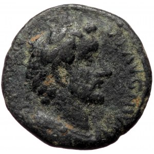 Lycaonia, Iconium, Antoninus Pius (138-161), AE (Bronze, 18,0 mm, 3,34 g). Obv: [ANTONIN] - VS AVG NIVS, laureated, drap