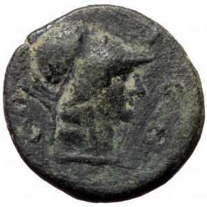Lycaonia, Iconium, Antoninus Pius (138-161), AE (Bronze, 18,3 mm, 3,79 g). Obv: [ANTONIN] - VS AVG NIVS, laureated, drap
