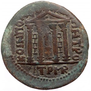 Pontus, Neocaesarea, Geta as caesar (198-209), AE tetrassarion (Bronze, 30,1 mm, 13,20 g), CY 146 = 209/10.