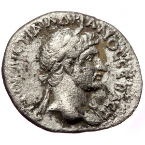 CAPPADOCIA, Caesarea AR Hemidrachm (Silver, 1.68g, 16mm) Hadrian (117-138) Dated RY 4 (120/1).