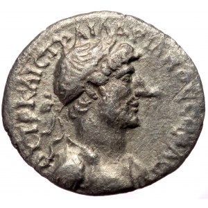 Cappadocia, Caesarea Eusebeia, Hadrianus (117-138), AR hemidrachm (Silver, 14,8 mm, 1,53 g), RY 4 = AD 119/120.