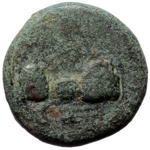 Cappadocia, Caesarea, Antoninus Pius (138-161) ?, AE (Bronze, 21,3 mm, 12,28 g). Obv: [...], laureate head of Antoninus