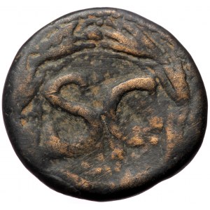 Syria, Seleucis and Pieria, Antiochia, Tiberius (14-37), AE (Bronze, 25,5 mm, 13,55 g). Obv: TIB AVGVST - […], laureate