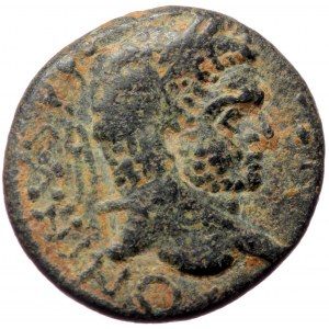 Mesopotamia, Edessa, Caracalla (198-217), AE (Bronze, 18,1 mm, 3,83 g). Obv: [IMP CAES M AVR - ANT]ONINVS P F [AVG], la