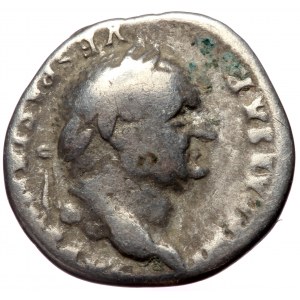 Vespasian (69-79), AR denarius (Silver, 18,4 mm, 3,20 g), Rome, 77/8.