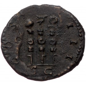 Hadrian (117-138) Æ Quadrans (Bronze 2,92g 17mm)Rome
