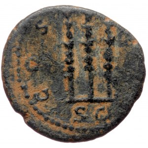 Hadrian (117-138) Æ Quadrans (Bronze 2,82g 17mm) Rome