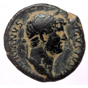 Hadrian (117-138), Rome, AE quadrans (Bronze, 17,1 mm, 3,54 g), ca. 124-128.