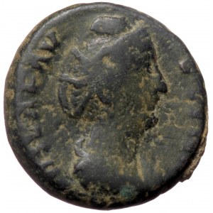 Faustina Major, died 140/1, AE dupondius (Bronze, 25,0 mm, 13,28 g), Rome, 146-161.