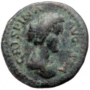 Crispina (Augusta, ) AE/Bl denarius (Bronze 2,76g 18mm) Rome 180-182