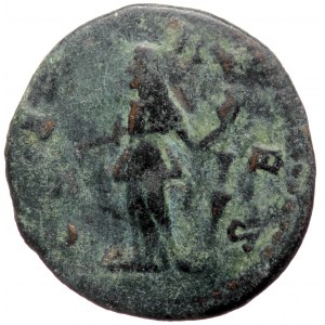 Crispina (Augusta, ) AE/Bl denarius (Bronze 2,76g 18mm) Rome 180-182