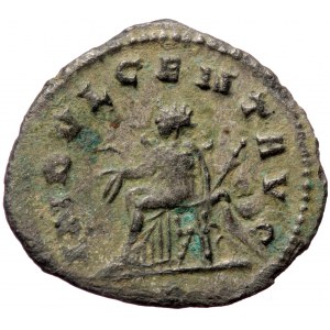 Galienus (263-264), Rome, AE antoninianus (Bronze, 21,5 mm, 2,14 g). Obv: GALLIENVS AVG, radiate, draped and cuirassed