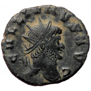 Galienus (263-264), Rome, AE antoninianus (Bronze, 19,7 mm, 3,22 g). Obv: GALLIENVS AVG, radiate head right.