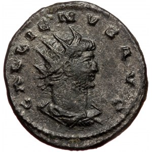 Gallienus (253-268) AE/BI Antoninianus (Bronze 3,52g 20mm) Antioch, 266-267