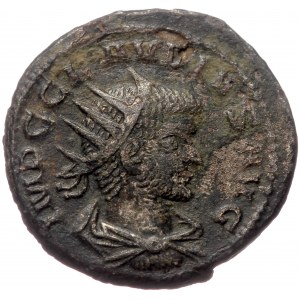 Claudius II Gothicus (268-270) AE/Bl Antoninianus (Bronze 4,00g 20mm) Antiochia, 268-269. Obv: IMP C CLAVDIVS AVG, Rad