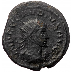 Claudius II Gothicus (268-270), Antiochia, AE antoninianus (Bronze, 21,0 mm, 2,89 g). Obv: IMP C CLAVDIVS AVG.