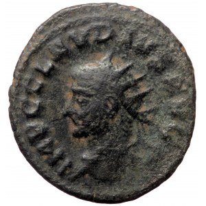 Claudius II Gothicus (268-270), Antiochia, AE antoninianus (Bronze, 21,4 mm, 2,67 g). Obv: IMP C CLAVDIVS AVG, radiate