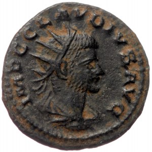 Claudius II Gothicus (268-270) AE/BI Antoninianus (Bronze 2,80g 19mm) Antioch, 268-269.
