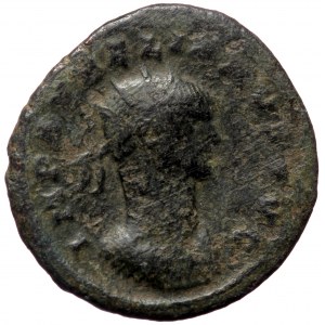 Aurelian (270-275), AE antoninianus (Bronze, 22,7 mm, 3,93 g). Obv: IMP AVRELIANVS AVG, radiate and cuirassed bust righ