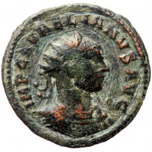 Aurelian (270-275), Serdica, AE antoninianus (Bronze, 23,1 mm, 2,49 g), 274/275. Obv: IMP AVRELIANVS AVG, radiate and c